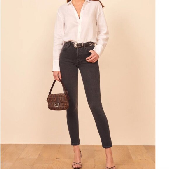 Reformation Black Skinny Jeans - Picture 3 of 12